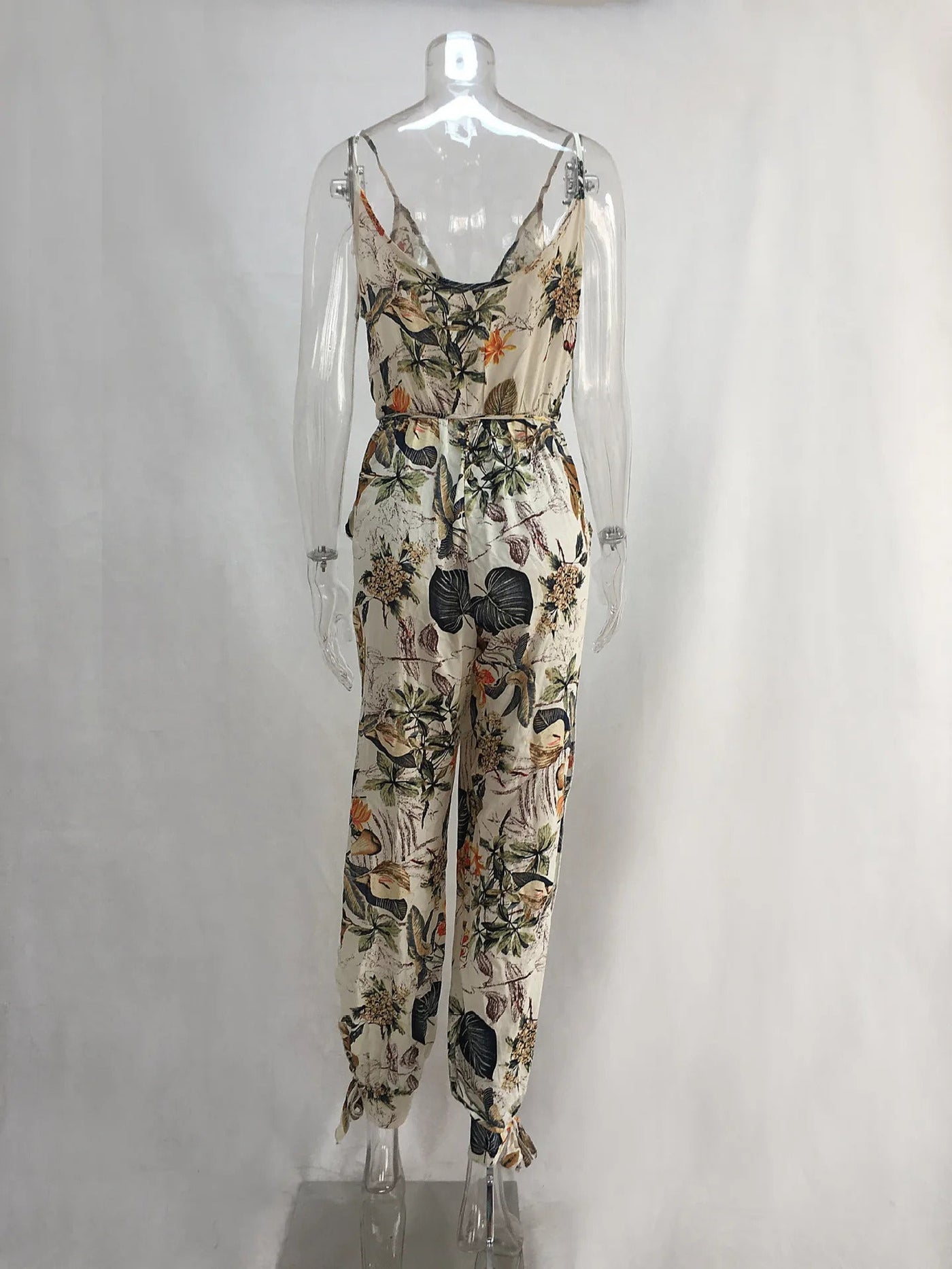 ELISHA - Jumpsuit mit Blumenmuster und hoher Taille