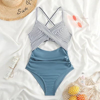 Tori® | Rückenfreier Badeanzug