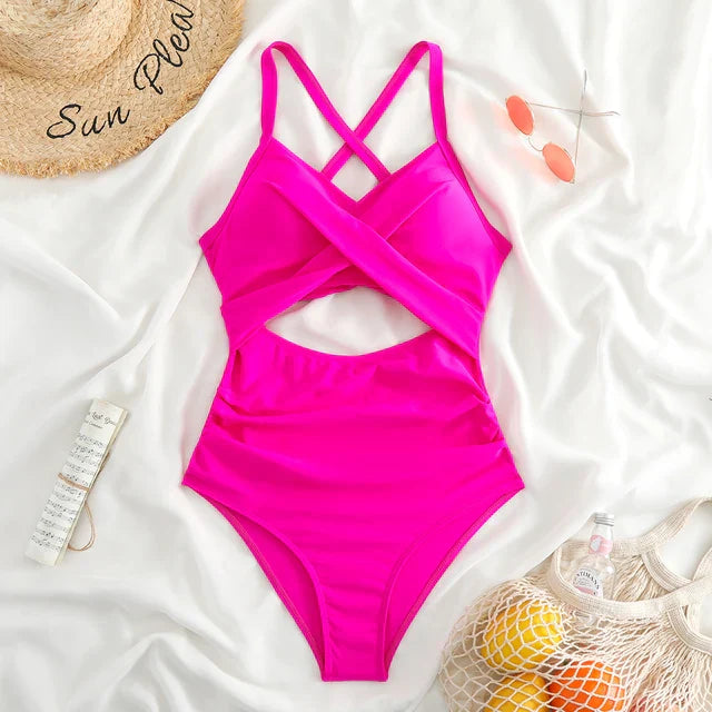 Tori® | Rückenfreier Badeanzug