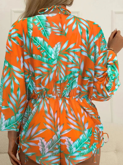 Gara® | High-Waist-Bademode mit Kordelzug und Überzug