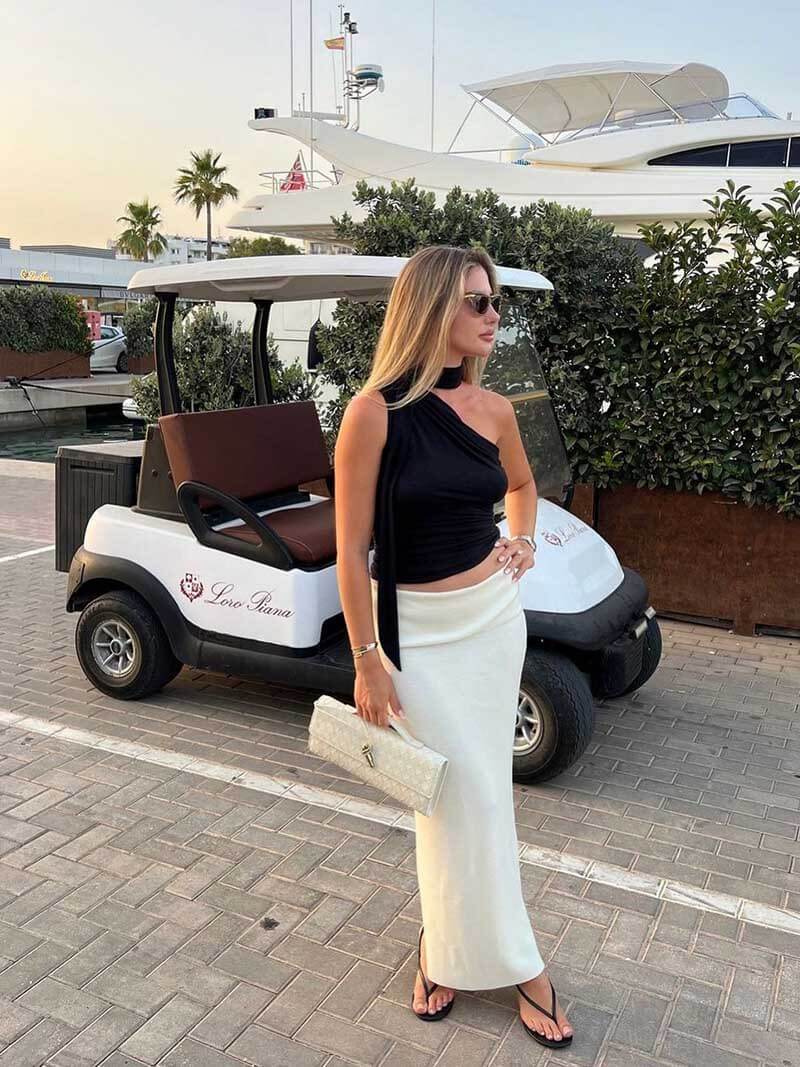 Bianca – Geflochtene Clutch