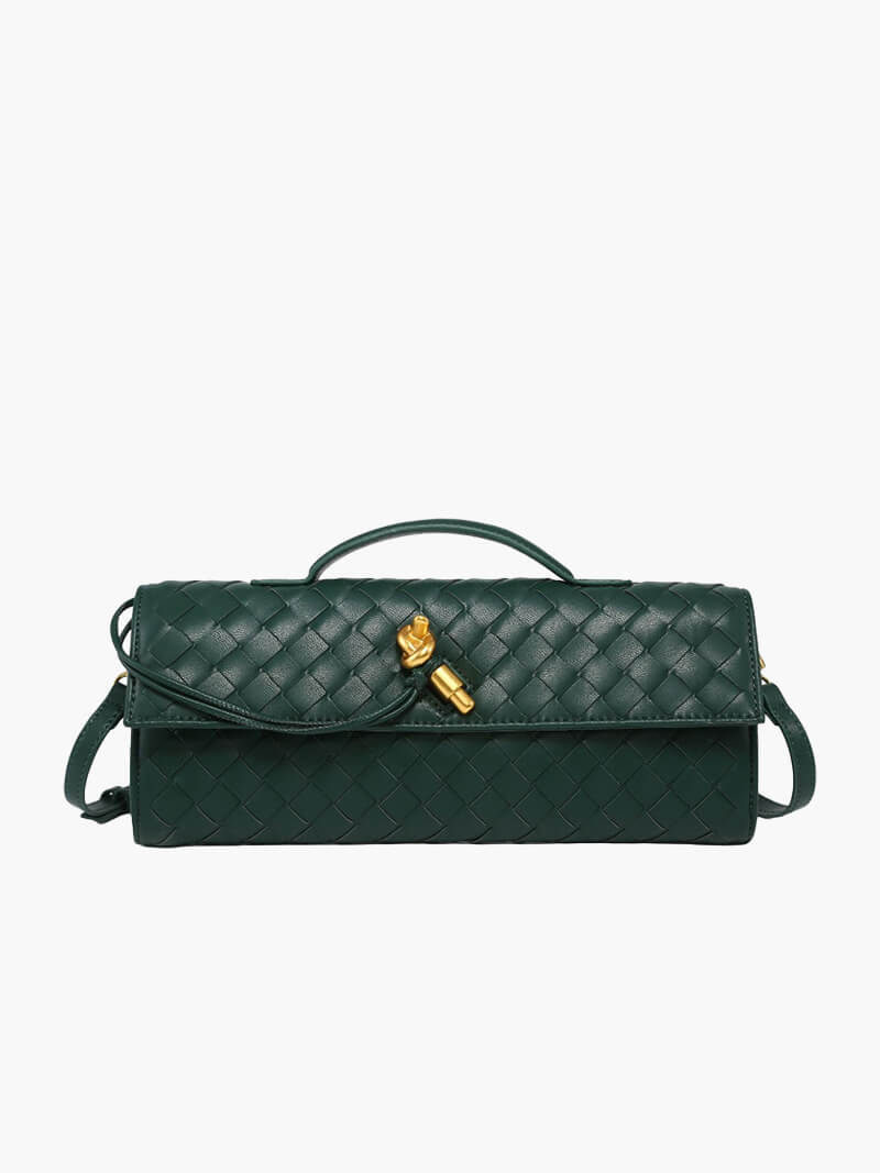 Bianca – Geflochtene Clutch