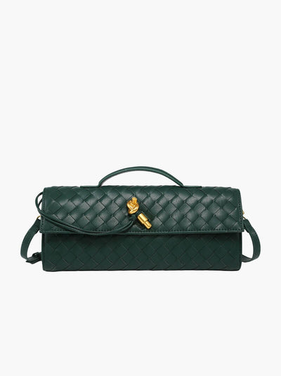 Bianca – Geflochtene Clutch