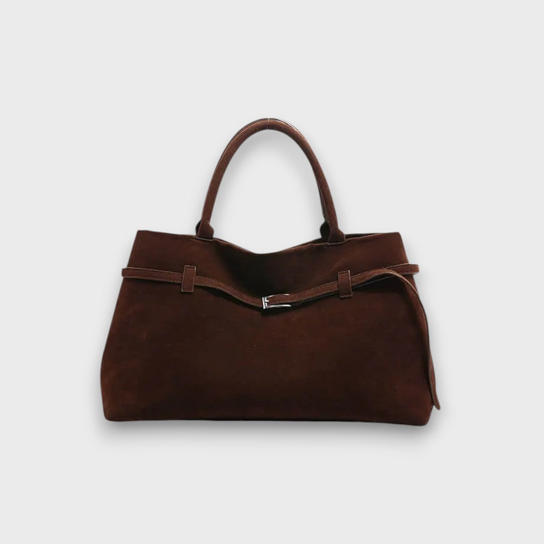 Dallia – Tote-Tasche aus Wildleder im Old-Money-Stil
