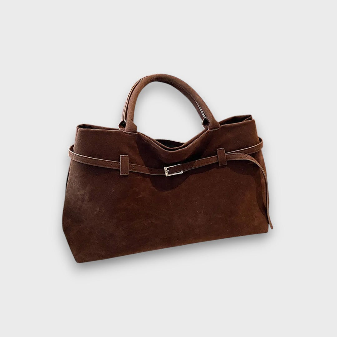 Dallia – Tote-Tasche aus Wildleder im Old-Money-Stil