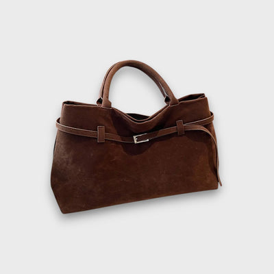 Dallia – Tote-Tasche aus Wildleder im Old-Money-Stil