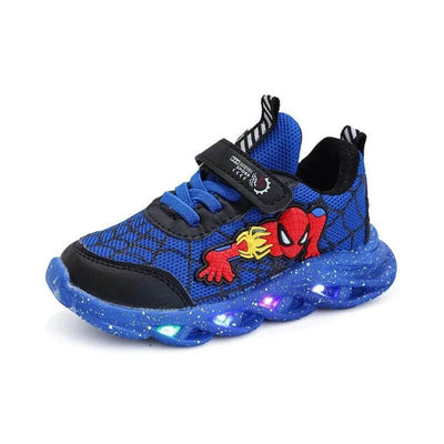 SpiderKicks™ – Kinderschuhe mit Spiderman LED-Lichtern