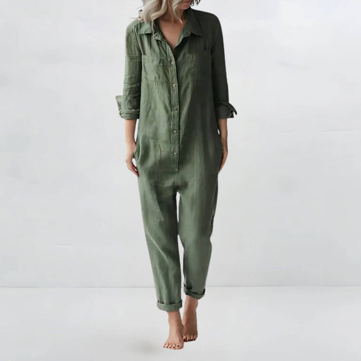 Sylvie™ – Langärmeliger Jumpsuit