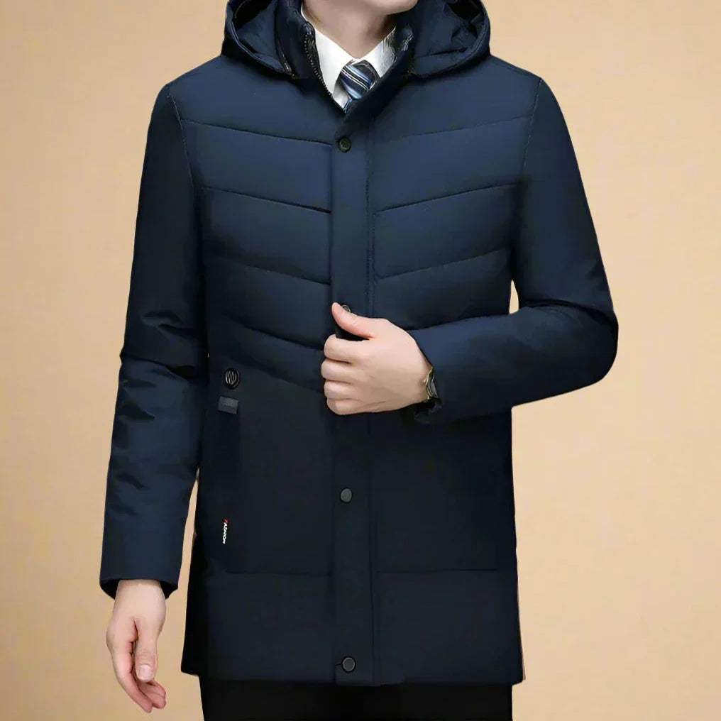 Wasserdichte Warme Parka Winterjacke für Männer