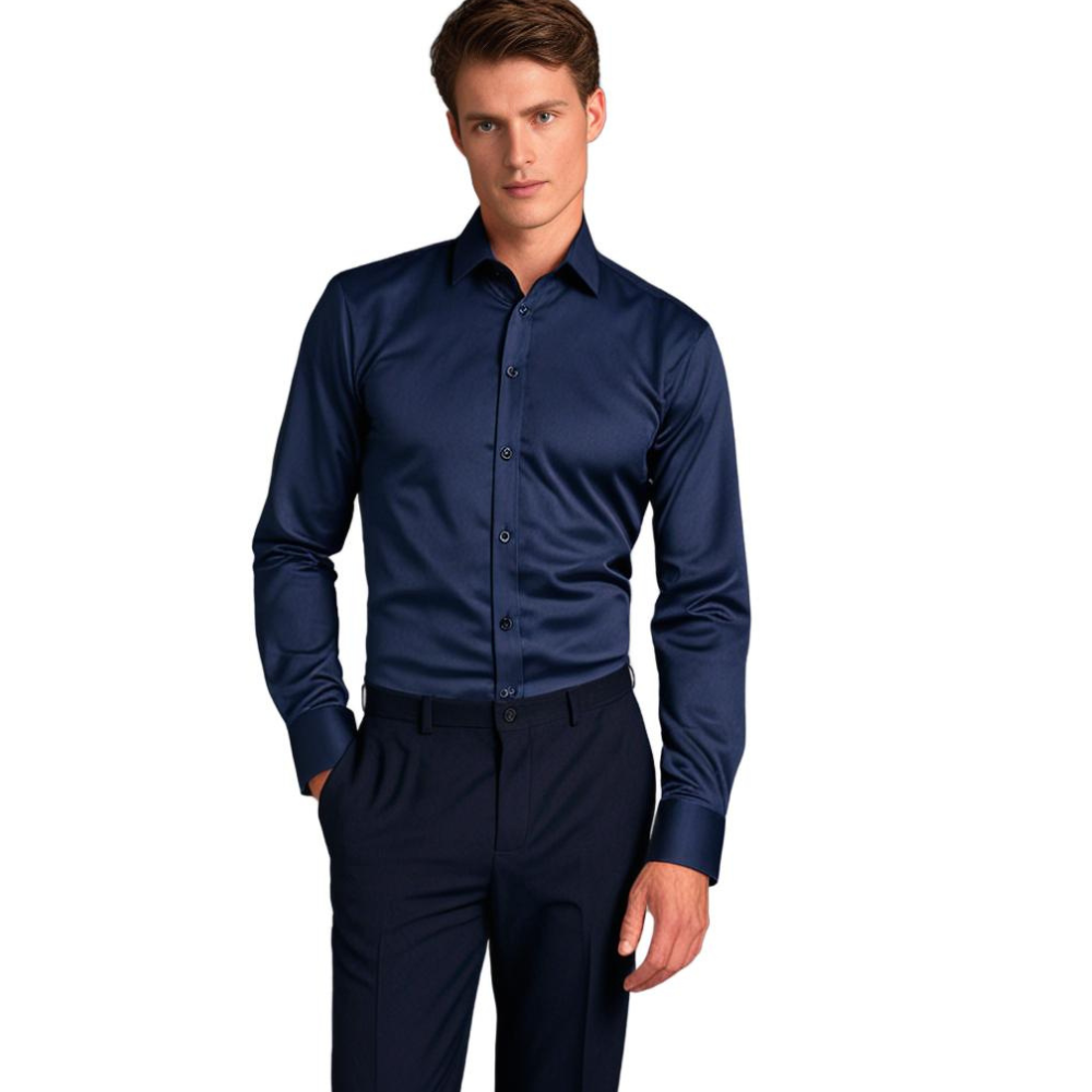 Elegantes Herren Stretch-Hemd mit Komfortpassform