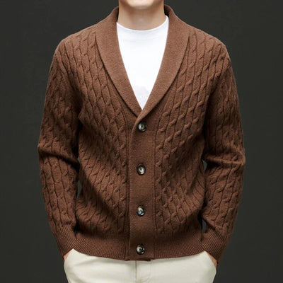 Hochwertige Herren Strickjacke - Klassisch & Elegant