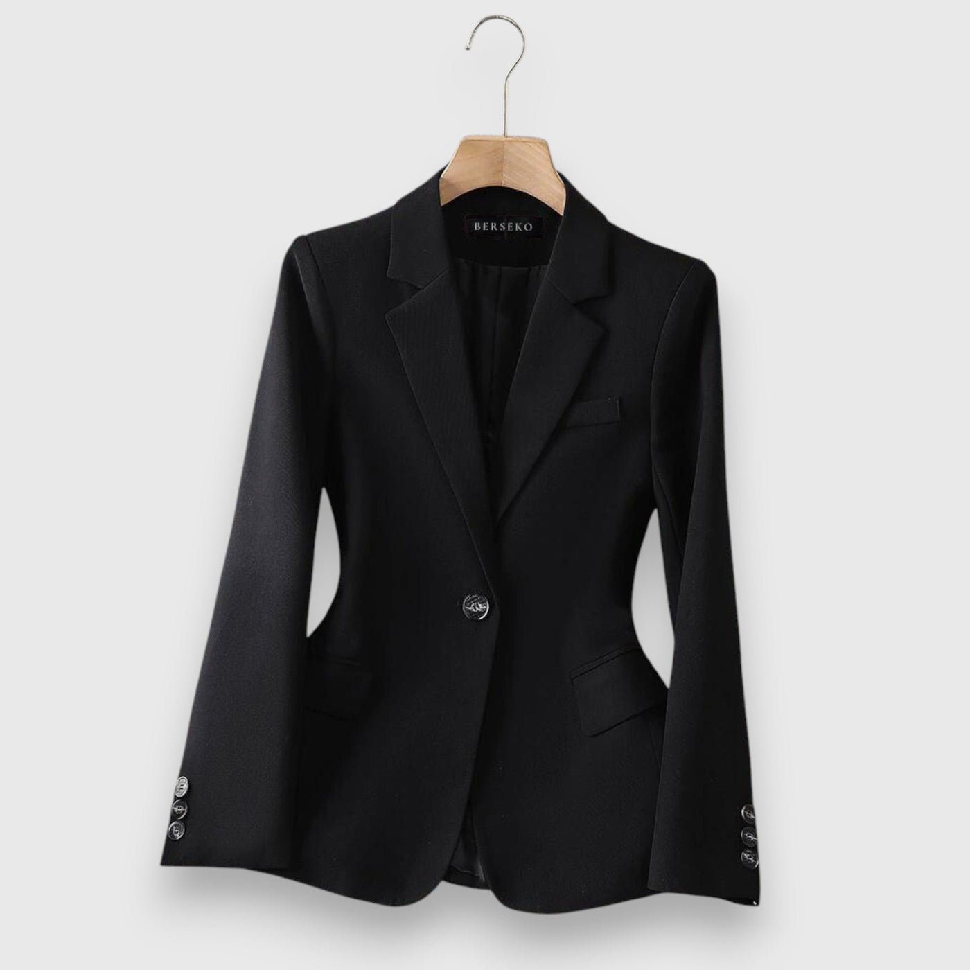 Wandara – Blazer mit Einknopfverschluss