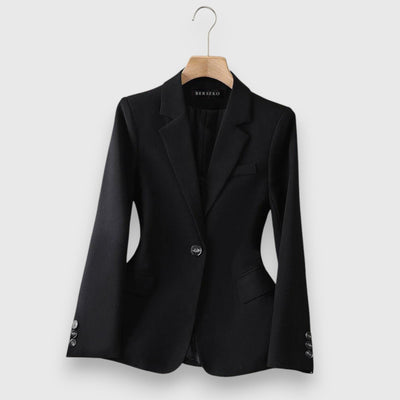 Wandara – Blazer mit Einknopfverschluss