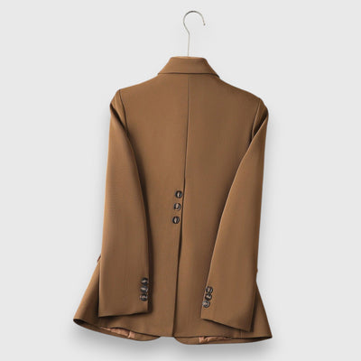 Wandara – Blazer mit Einknopfverschluss