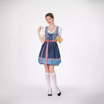 Nadine | Traditionelles Dirndlkleid mit Bluse und Schürze