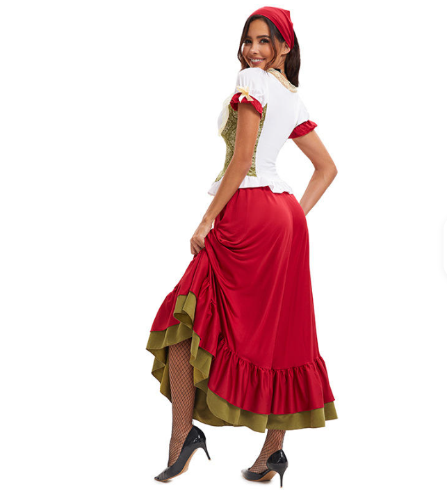 Ines | Traditionelles langes Dirndlkleid