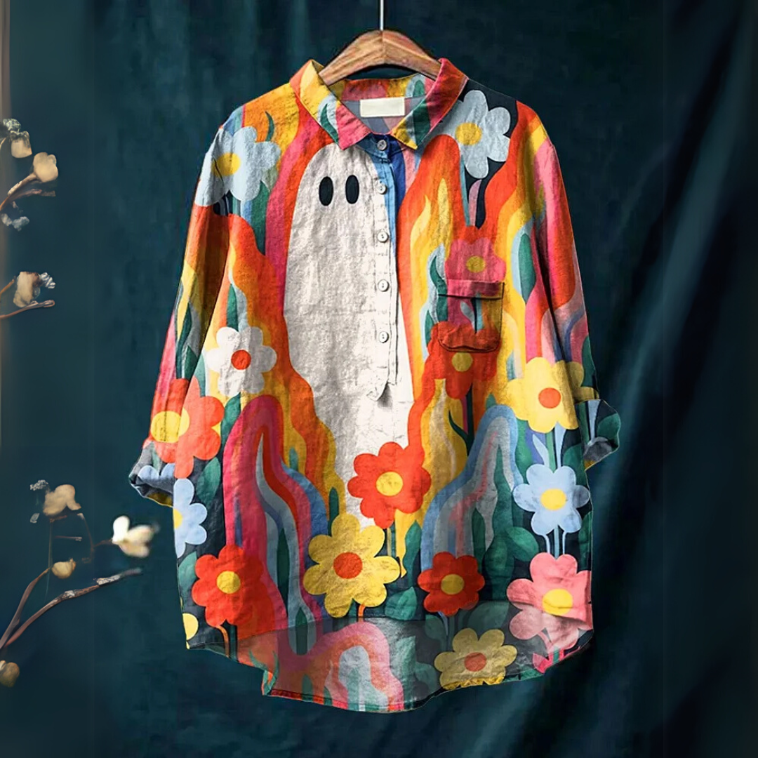 Spooky™ - Pflanzenkunst T-Shirt