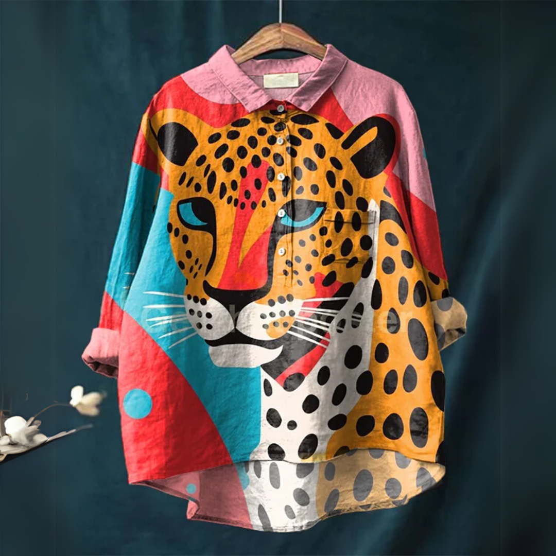Simba™ - Leopard Kunst Shirt