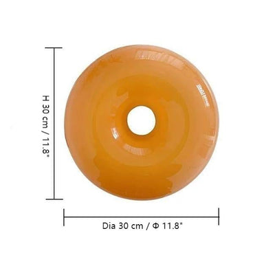 Bauhaus Donut Wandleuchte & Tischleuchte