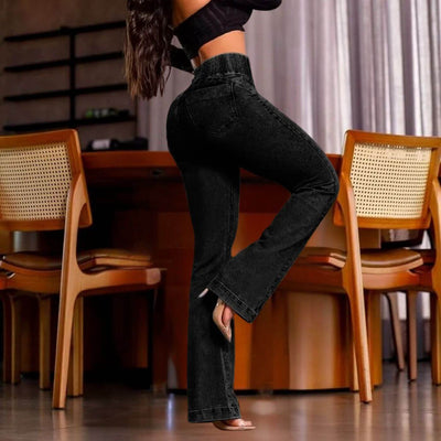 Valeria™ – Flare Jeans mit Elastischem Bund