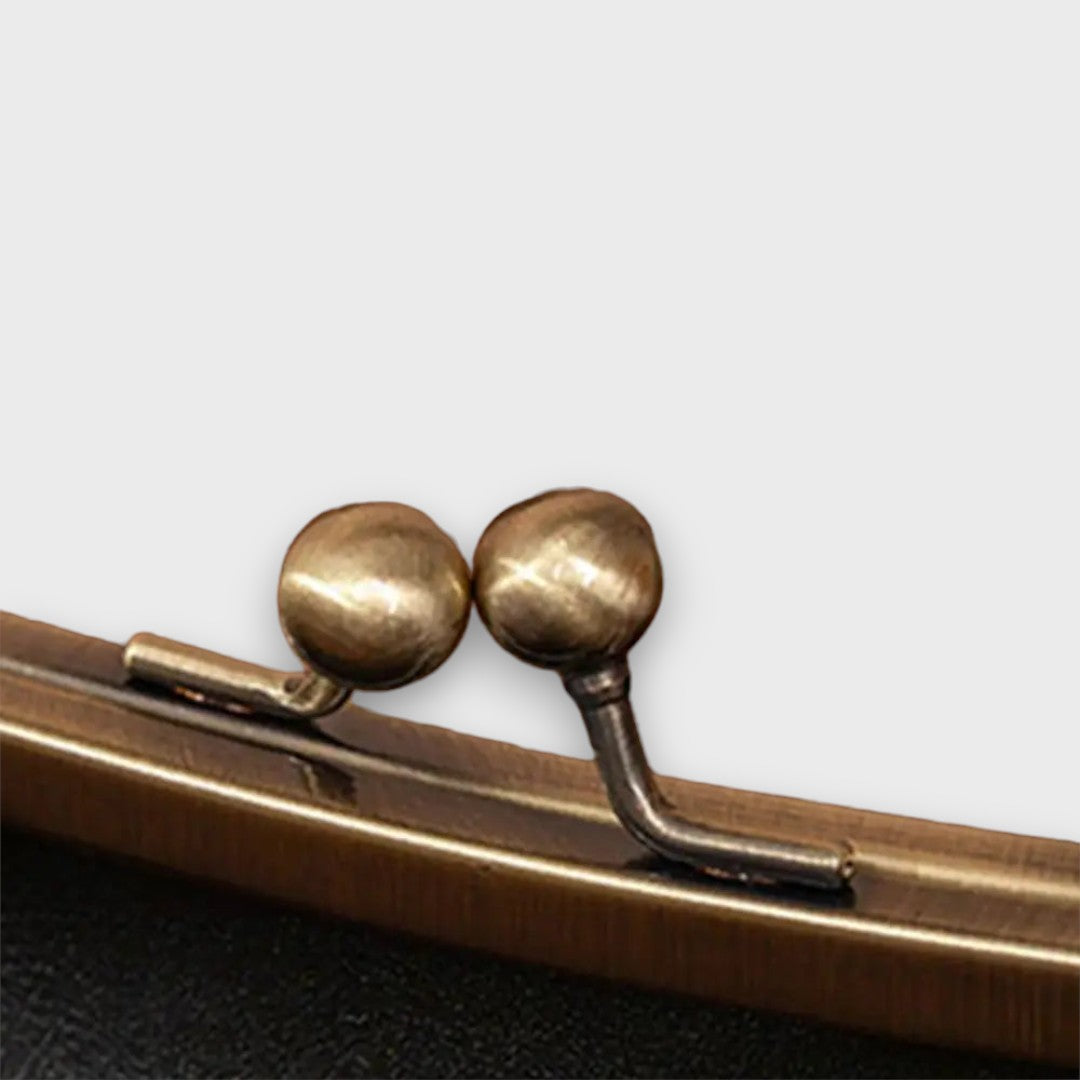 Selmira – Vintage-Tasche mit Kiss-Lock-Verschluss