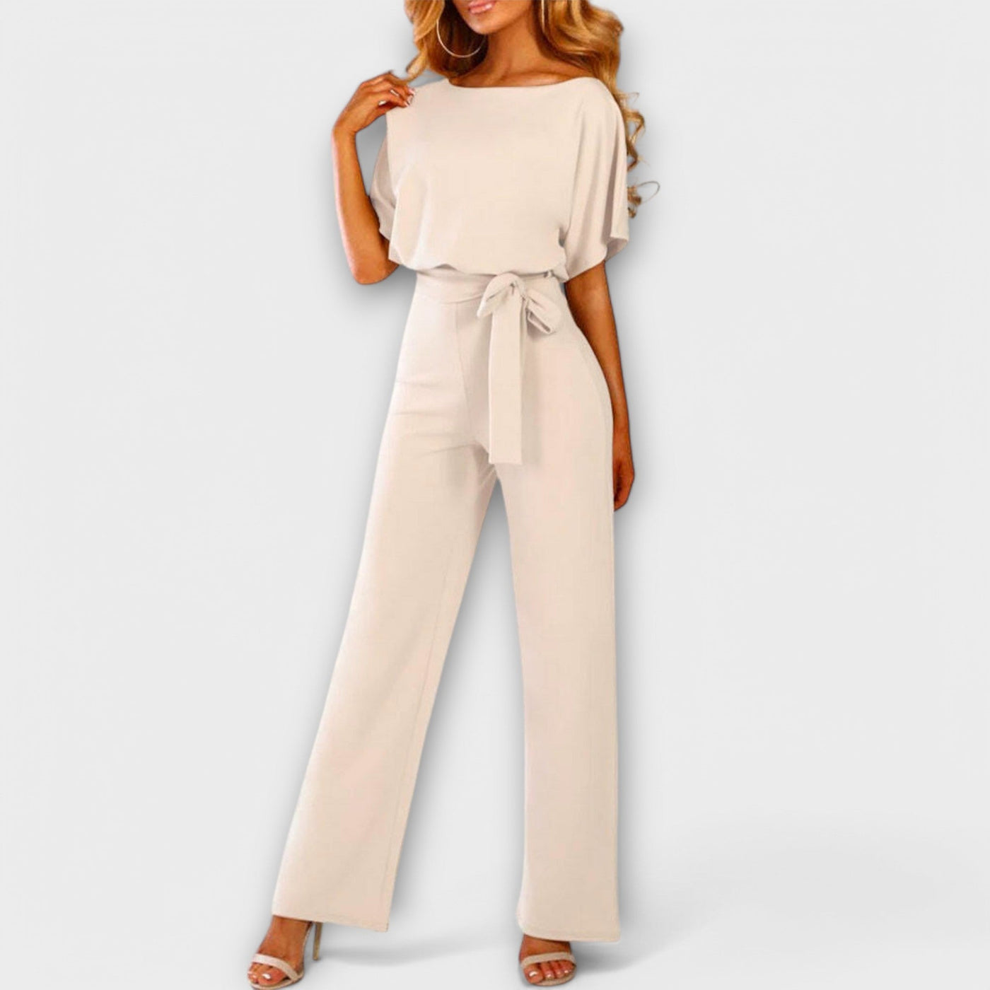Noria – Dunkelblauer Jumpsuit mit eleganter Silhouette