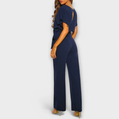 Noria – Dunkelblauer Jumpsuit mit eleganter Silhouette