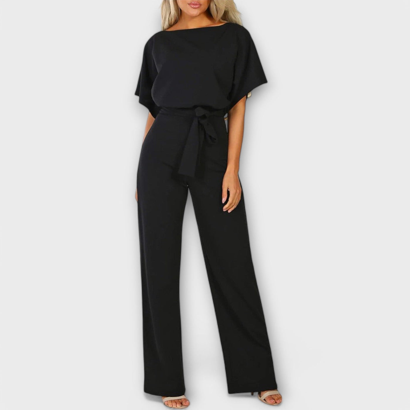 Noria – Dunkelblauer Jumpsuit mit eleganter Silhouette