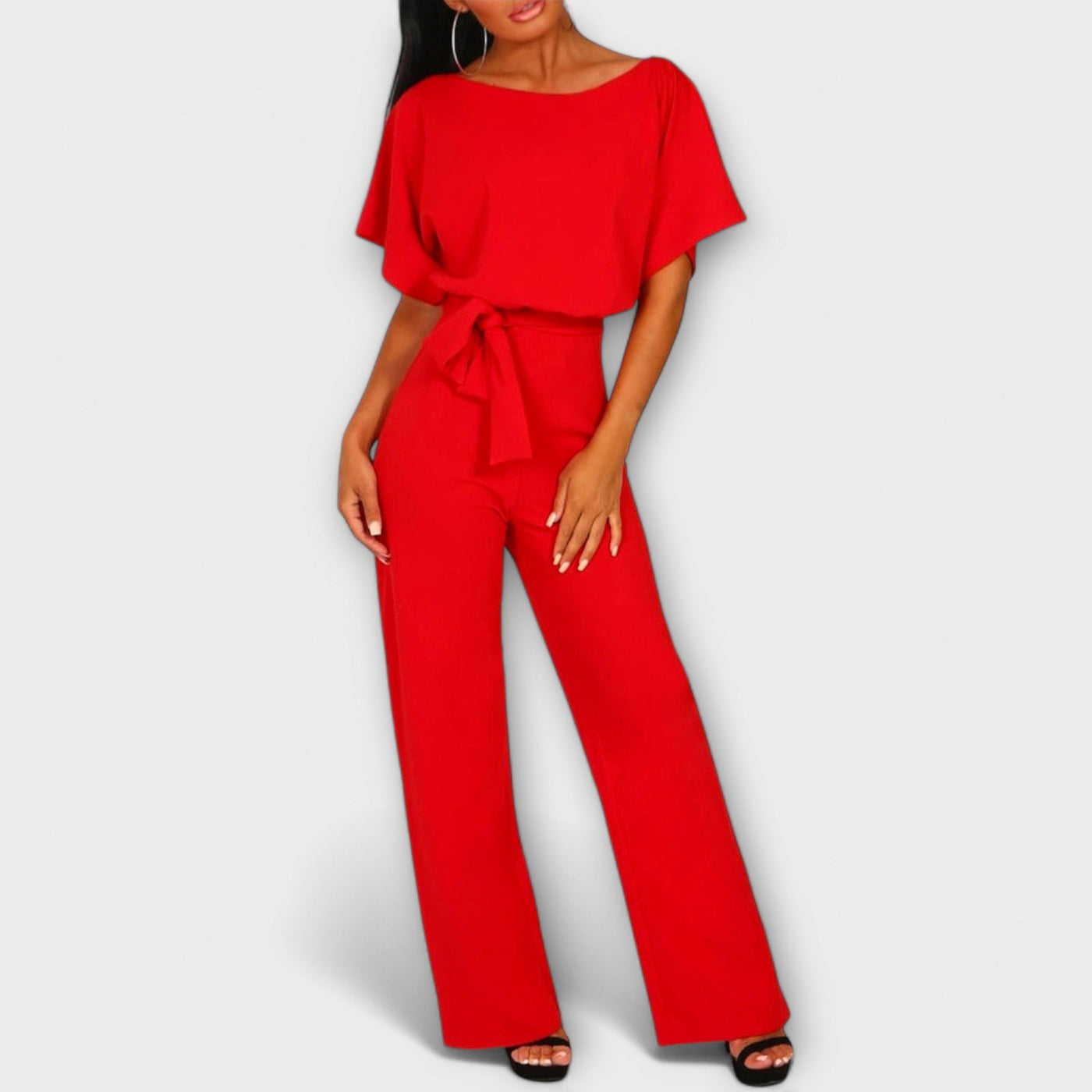 Noria – Dunkelblauer Jumpsuit mit eleganter Silhouette