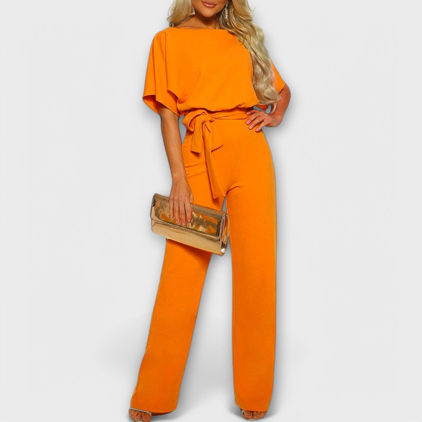 Noria – Dunkelblauer Jumpsuit mit eleganter Silhouette