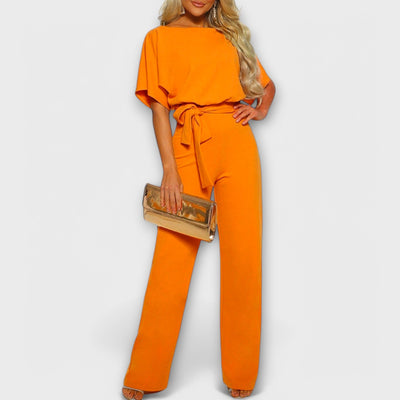 Noria – Dunkelblauer Jumpsuit mit eleganter Silhouette