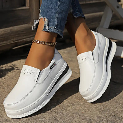 Casual Slip-On Loafer – Leichte Komfort-Schuhe mit Rundem Zehenbereich