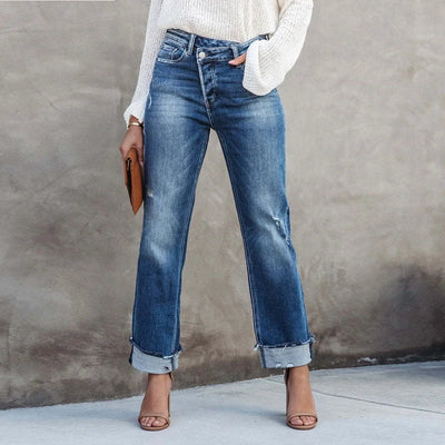 Naomi - Elegante, Taillierte Denim-Jeans für Damen