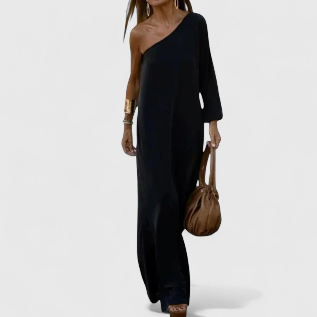 Ashley | Elegantes Ein-Schulter-Kleid