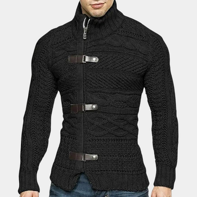 Klassischer Herren Rollkragenpullover aus Merinowolle