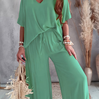 EasyDuo™ – Set mit halben Ärmeln und V-Ausschnitt