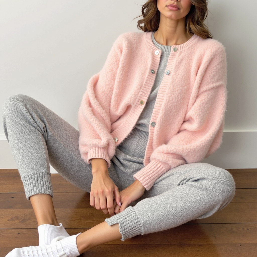 ModenGlanz | Weiche und kuschelige Strickjacke für kühle Tage