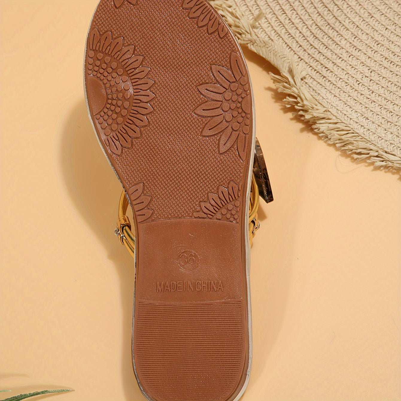 Herz-Dekor Rutschfest Bequem Slip-On Flacher Absatz