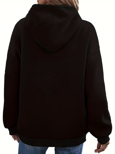 Elara™ – Be Loved Hoodie mit Herzaufdruck