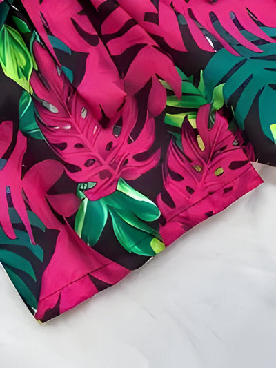 Ava | Damen Sommerurlaub Bedruckte Weste und Shorts Set