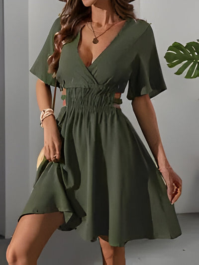 Havannah | Frühling/Sommer Elegantes Kleid mit V-Ausschnitt
