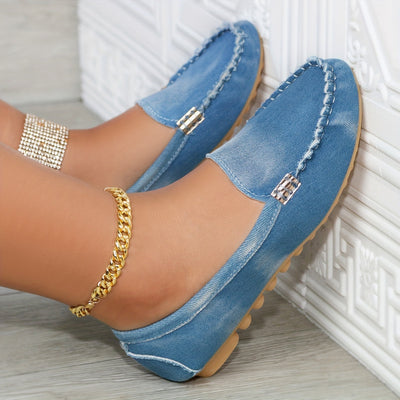 Himmelswolke Musterwohnungen, Leichte Slip-On Schuhe, Lässiges Gehen Schuhe