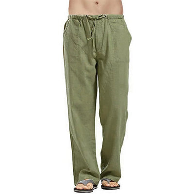 ALESIO - Gerade Freizeithose mit mehreren Taschen
