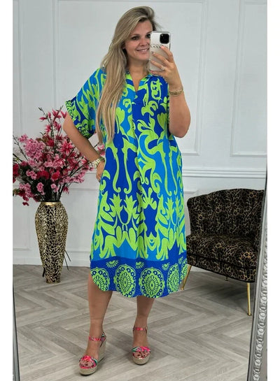 ELENA | Elegantes Blumenkleid für festliche Anlässe