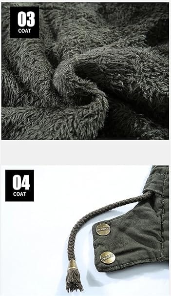 AMIEL - Mittellange Jacke mit Fellfutter 2024
