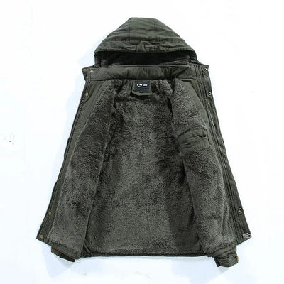 AMIEL - Mittellange Jacke mit Fellfutter 2024