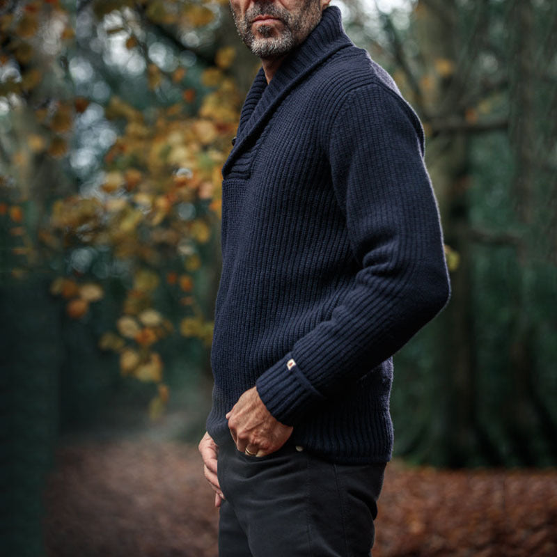 Vintage-Zipper-Top für Herren im US-EU-Fusion-Stil