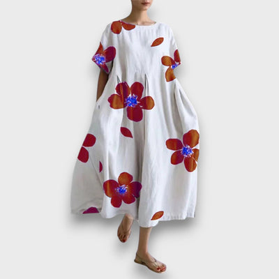 Flavina – Sommerkleid mit floraler Leichtigkeit