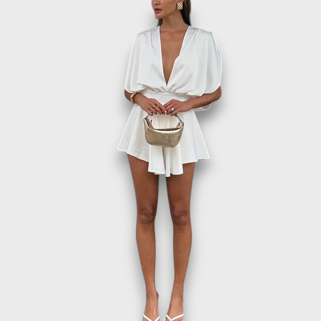 Arianne – Eleganter Jumpsuit mit V-Ausschnitt