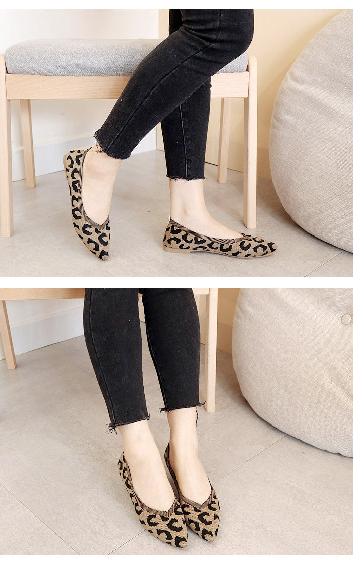 Simone® | Bequeme All-Match-Flachschuhe mit spitzer Spitze